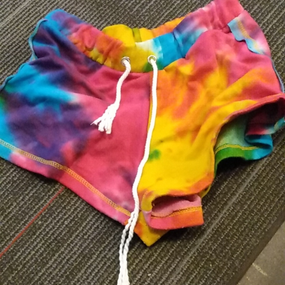Tye dye shorts